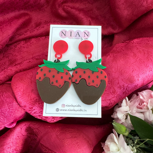 Strawberry Crush Earrings