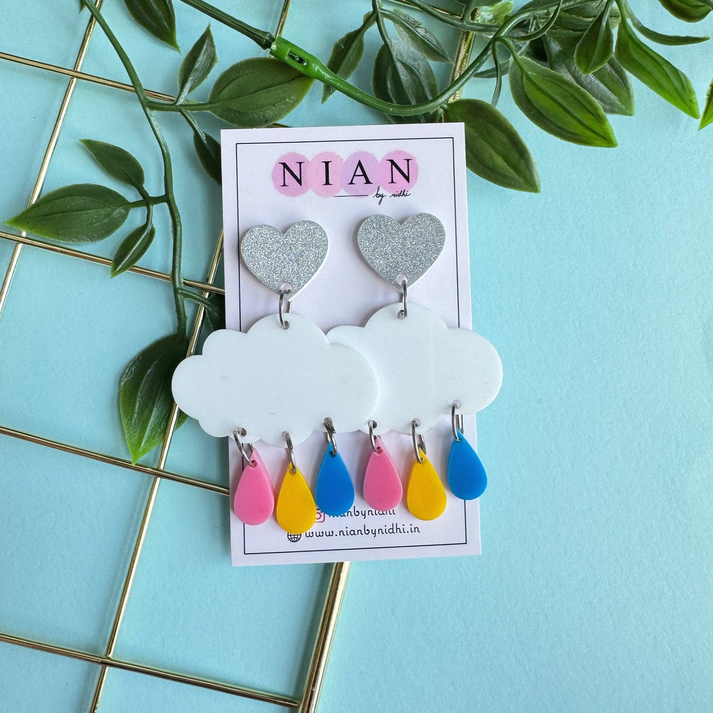 Rainy Cloud Earrings