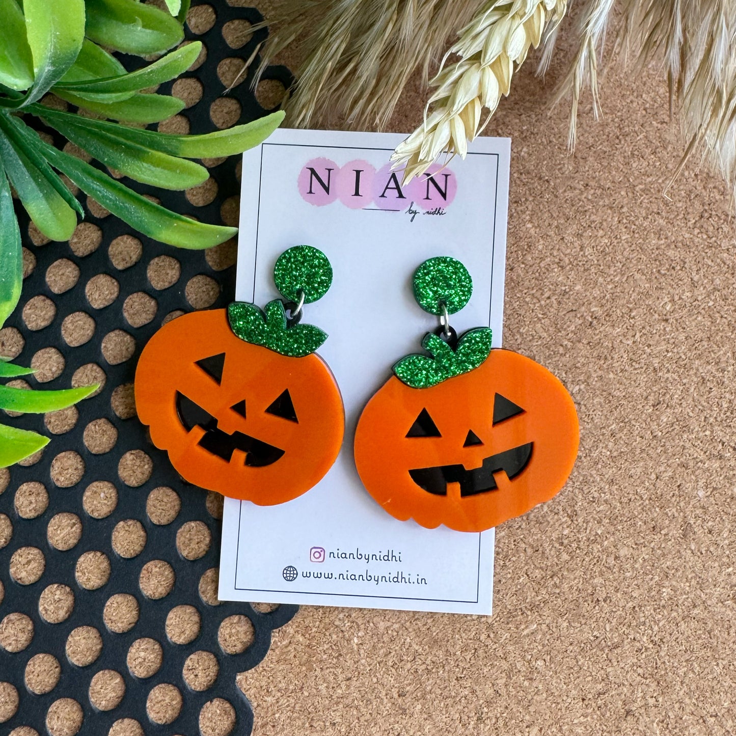 Plumpy Pumpkin Earrings